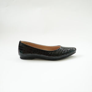 Sepatu Flat Shoes Wanita Kerja Croco Import Kania