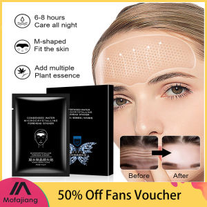 6D Condensed Water Microcrystalline Law Wrinkle Patch Firming Essence Film Patch Fade Fine Lines Eight-character Pattern Eye Mask Patch Nasolabial Folds Film Forehead Wrinkles Fade Anti-wrinkle Firming Collagen GeL Law Pattern Sticker