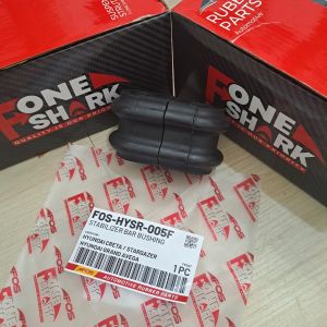 Karet Stabil / Karet Stabilizer / Anti Roll Bar Bushing Depan Creta Stargazer Grand Avega Merk F-One Shark FOS Original