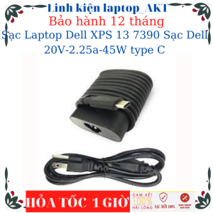 Sạc Laptop Dell XPS 13 7390 Sạc Dell 20V-2.25a-45W type C