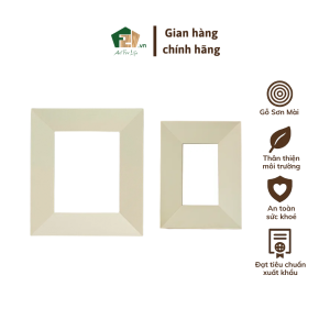 Khung hình sơn mài 2 size - Tôn vinh không gian sống phù hợp tranh treo nghệ thuật decor