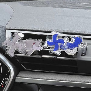 Mèo Phụ Kiện Xe Hơi 2024 mới Bắt Chuột khe thoát khí đồ trang trí xe trang trí nội thất xe hơi