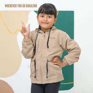 JAKET ANAK CEWE/JAKET PARAUT WATER PRUF/JAKET PARKA ANAK USIA 3 SAMPAI 10 TAHUN