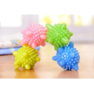 Set 10 quả bóng giặt cầu gai giặt quần áo máy giặt thông minh