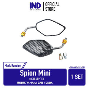 Spion Mini Carbon Model Jupiter Untuk Yamaha & Honda Karbon Kecil Sepion Kaca Kanan Kiri Vario Beat PCX NMAX Supra Scoopy X Ride Xeon Tiger Mio
