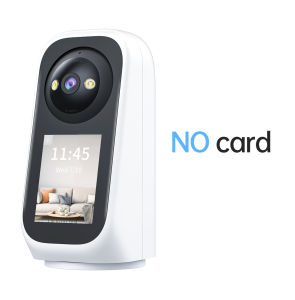 JOOAN C17C WiFi PTZ CCTV Camera 2K 3MP 360 Rotation HD Night Vision With Two Way Audio and Speaker ip Security Cameras Auto Tracking Bulb Indoor Home Monitor IP Camera With 2.8” Touch Screen