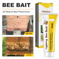 YEGBONG 60ML Bee Bait Bee Swarm Commander Lure Bait Bee Cage Trap Kit Beekeeper Tools Beekeeping Swarm Lure Bee Attractant Bait Bee Attractant Beekeeping Tool Outdoor Wild Bees Catcher Catching Bee Hive Swarm Liquid Useful Practical for Beekeeper. 