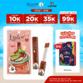 Son dưỡng Lipice Sheer Color Q Choco Mint 2.4g (Sô-cô-la Bạc hà). 