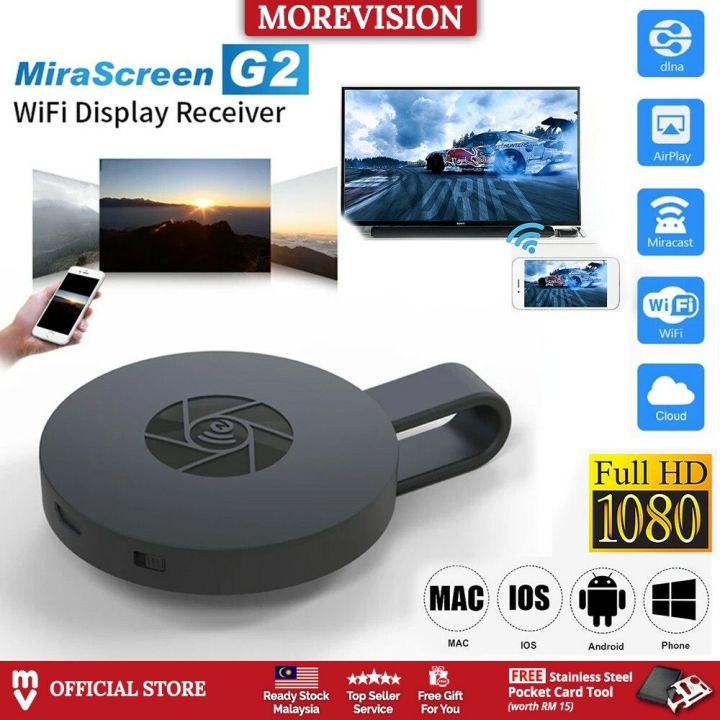 XIEANDKONG Wireless Dongle WiFi Display, HDMI Adapter 4K 1080P