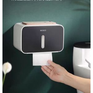Hộp đựng giấy vệ sinh ECOCO chống thấm nước không cần khoan tường 1903 TA