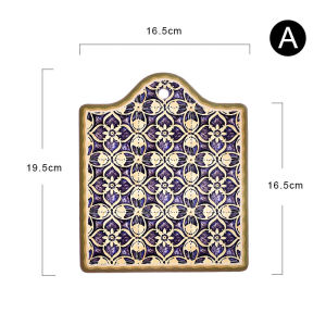 Moroccan Ceramic Tile Pot Trivet / Coaster