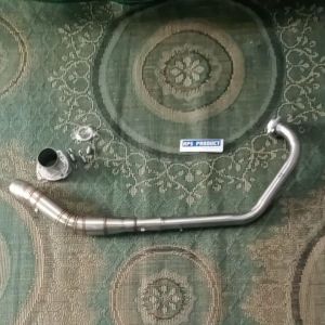 Leher Knalpot Standar Racing Suzuki Satria Fu 150 Karbu Stainless Anti Karat
