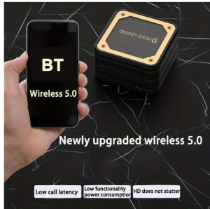 FREE TRY.KEEP IT IF YOU LIKE IT. Square IPX6 Waterproof Speaker Wireless Portable Audio TWS Dual Unit Low Surround Sound