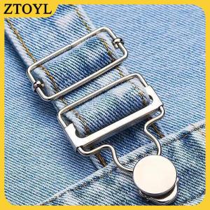 ZTOYL Dungaree Chốt Kẹp Nẹp Khóa Với Quần Jean Nút Thiết Lập Cho Denim Áo Khoác Tự Làm Trang Phục May Nguồn Cung Cấp