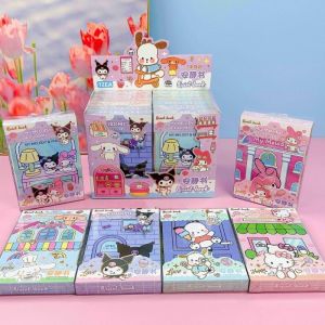 DIY Sanrio Melody Kuromi Melody Cinnamoroll Quiet Book Cartoon Educational Handmade Toy Materials Pack Set Childrens Creative Gift Book