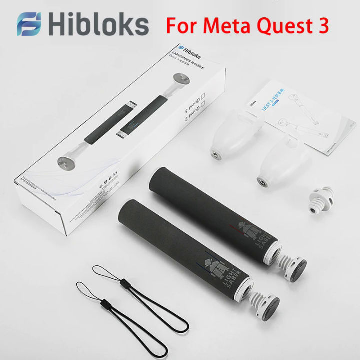 Hibloks VR Lightsaber For Meta Quest 3 Accessories Long Stick ...