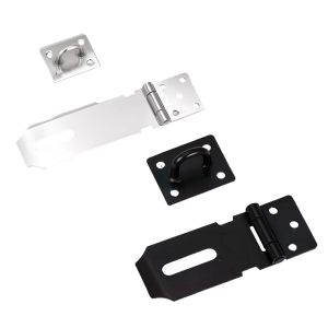 Rustproof Foldable Door Fastener Heavy Gauges Surfaces Mount Locking System Reinforced Security Latches for Secure Entry Use