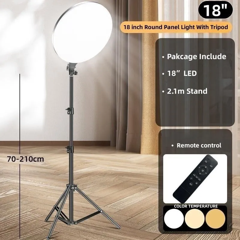 Ring Light full screen18inch LED Selfie Ring Light Set 210 CM