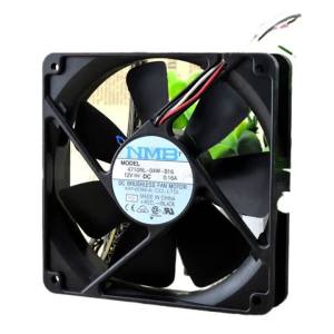 120mm Fan For NMB 4710KL-04W-B16 120x120x25mm 12V 0.16A Dual Ball 1600RPM 63.57CFM Ultra-Quiet Fan