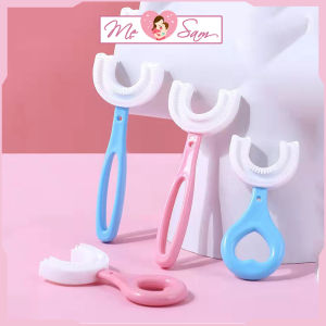 Bàn chải đánh răng cho bé chữ u thông minh silicon cho bé từ 2 đến 12 tuổi Shop Mẹ Sam