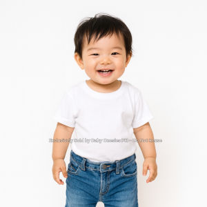 Áo thun cotton pha spandex trơn chất lượng cao dành cho bé từ 9 đến 18 tháng tuổi. Áo sơ mi cho bé trai và bé gái. Bộ đồ liền thân cho bé PH