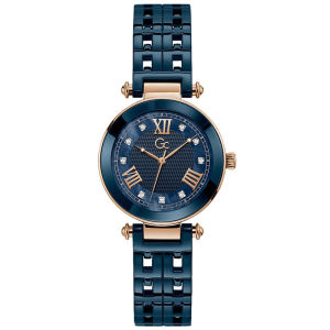 GUESS GC ORIGINAL - GC GUESS Y66005L7MF - WOMEN LA - Biru - Stainless Steel - Diameter 3.2 CM. WR 100 Meter Jamdunia / Jam dunia JD18 # Jam Tangan Wanita Jam Cewek Jam Wanita Jam Anti Air # GUESS Y 66005 7MF GUESS Y66005 GUESS COLLECTION GC 66005 DEL01