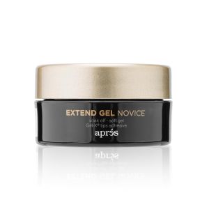 Apres Extend Gel Novice Gel-X Nail Tips Adhesive 15 ml Jar Edition Soak Off - Soft Gel HEMA-Free Thick Consistency Easy Application for Soft Gel Tips