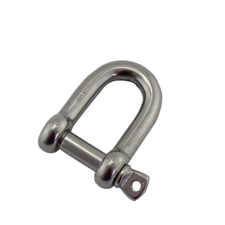 5PCS 304 Stainless Steel D Shackle With Screw Pin 4mm 5mm 6mm 8mm