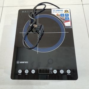 Bếp Hồng Ngoại Đơn Asanzo ISHD1 Công Suất 2000W kính cường lực dùng được nhiều nồi kiểu dáng sang trọng