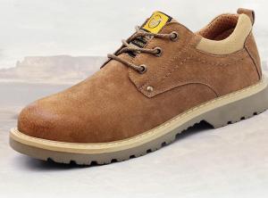 QINHUIZE Labor insurance shoes mens four seasons anti-smashing anti-piercing special forces light wear-resistant old electric welding shoes work shoes fashion steel toe safety boots