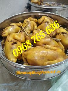 Nồi hấp gà chạy điện size 52cm INOX LOẠI 1- chạy điện gia đình [TẶNG KÈM DỤNG CỤ VỆ SINH]