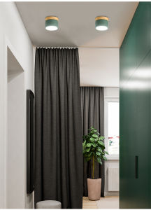 YHLAMP LED surface mounted downlight restaurant bar clothing shop cafe gallery studio lighting macaron ceiling light