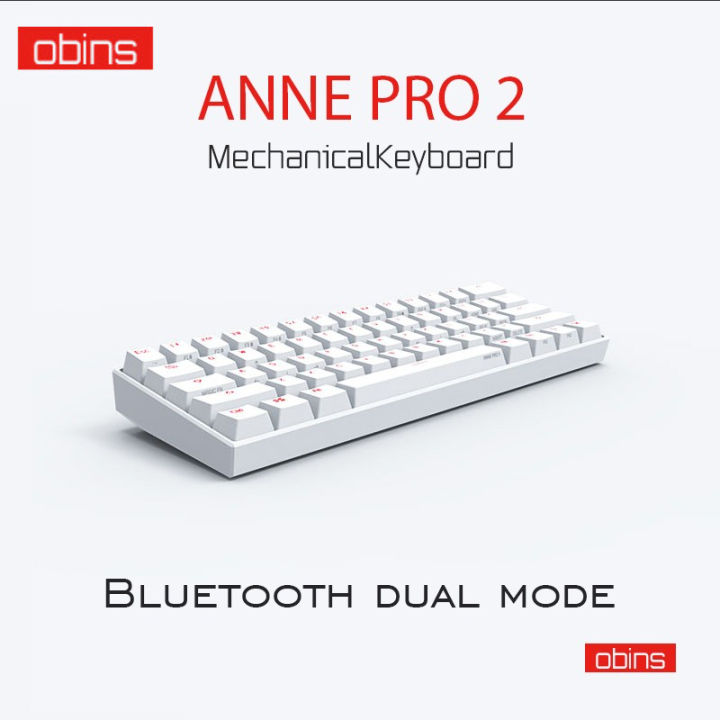 Original Obins Anne Pro 2 Mini Portable 60% Mechanical Keyboard ...