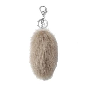 Thực tế sang trọng đuôi Keychain quyến rũ độc đáo Tóc giả đuôi Keychain trang trí trang trí túi cho phong cách cá nhân