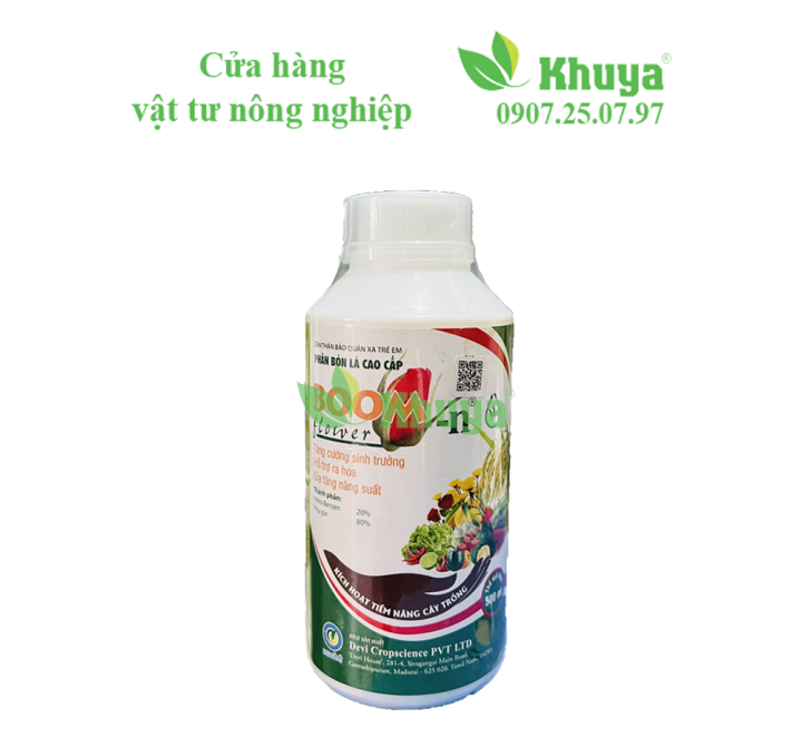 Phân bón lá Boom Flower 500ml chính hãng Lộc Trời