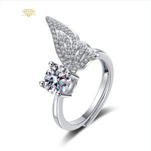 AURORAJEWcincin wanita sayapkawincouplefree boxAnti LunturGaya Korea Dapat Diaturhadiah romantishigh qualitydesain asli52