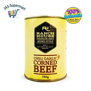 Ranch House Premium Chili Garlic Corned Beef 380g – Savory Spicy & Ready-to-Eat