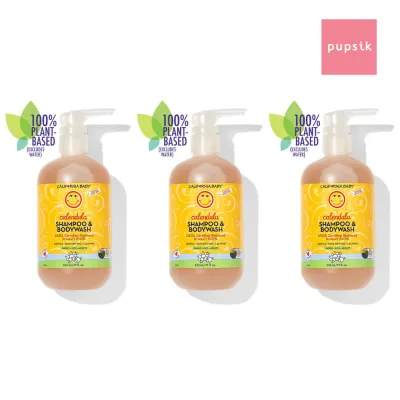 [3-pack] California Baby Shampoo/Bodywash 19oz (3 Scents)
