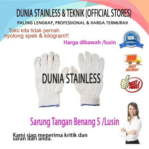 Sarung Tangan Benang 5 /lusin