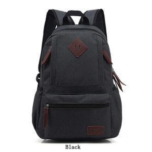 WENKENBAGS# 4012 KOREAN FASHION STYLE CANVAS MATERIAL SCHOOL BACKPACK FOR MEN WITH LARGE COMPARTMENT