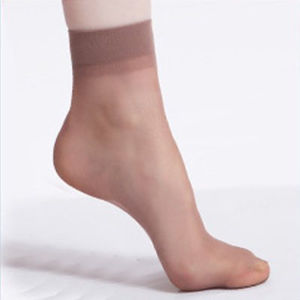 Female adult antihooker crystal ultrathin stockings transparent boat stockings