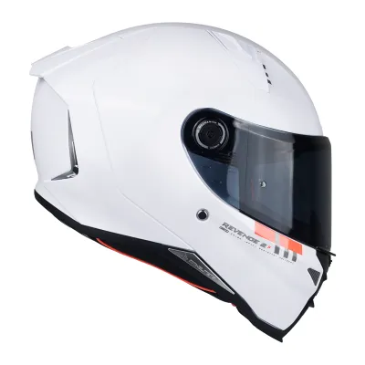 MT REVENGE 2 S P SOLID V2 Full Face Motorcycle Helmet | ECE CERTIFIED | Free Clear Visor
