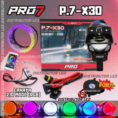 PAKET LAMPU BILED PRO7 P.7-X30 P7X30 3 INCH ORIGINAL-SATUAN