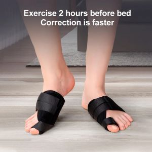2Pcs Toe Separator Hallux Valgus Bunion Corrector Orthotics Feet Bone Thumb Adjuster Correction Straightener Tools
