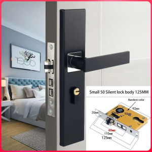 Doorlock Hardware Bedroom Door Knob Room Door Knob Absorption Mute Alloy Door knob Main Door Lock Set Heavy Duty With Anti-theft Lock Core
