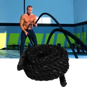 25MM * 2.8Meters Battle Rope Heavy Weighted Jump Rope Fitness Training Rope Muscle with Protective Sleeve