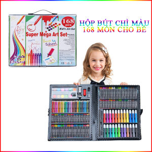 Hộp Bút Chì Màu 168 Món Kids Art Set Back To School Cho Bé