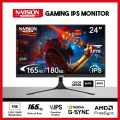 Nvision 24/27 Inch Gaming IPS Monitor 180HZ 1ms Frameless Flat FHD Monitor For Desktop PC Laptop. 