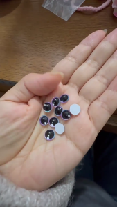 Set Of 10 Colorful Plastic Resin Doll Eyes Perfect For Art Projects And Childrens Toy Accessories