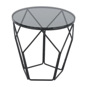 โต๊ะเหล็กขนาดเล็กแบบ1:6บ้านตุ๊กตาห้องนั่งเล่นโต๊ะเหล็กเฟอร์นิเจอร์บ้านตุ๊กตาอุปกรณ์ตกแต่ง